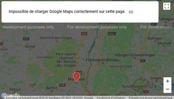 chargement-impossible-nouveauté-maps